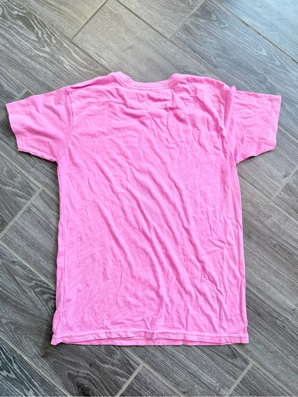 Aviator Nation Kids Neon Pink Lightning Bolt Tee size 14 (or adult XS) - Picture 4 of 4